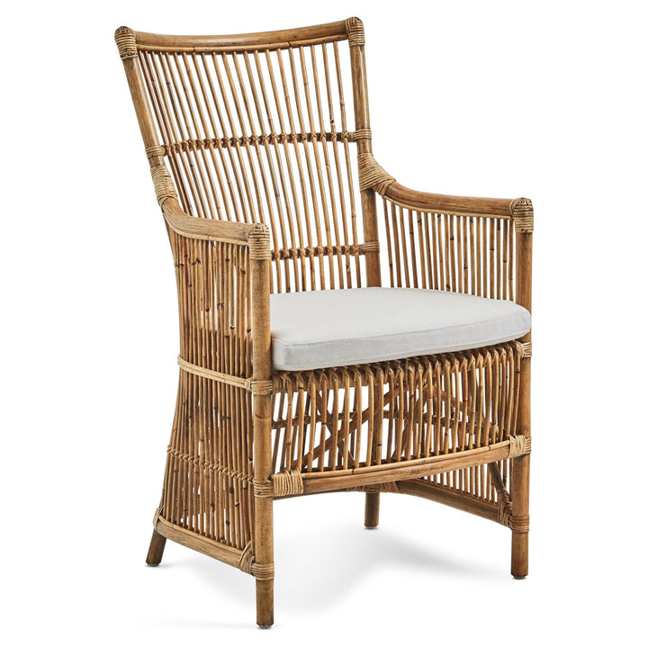 Davinci Chair - Sika Design - Chairs - Antique - Sunbrella Sailcloth Seagull - HORNE