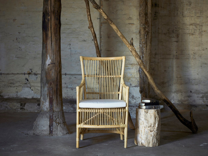 Davinci Chair - Sika Design - Chairs - Antique - Sunbrella Sailcloth Seagull - HORNE