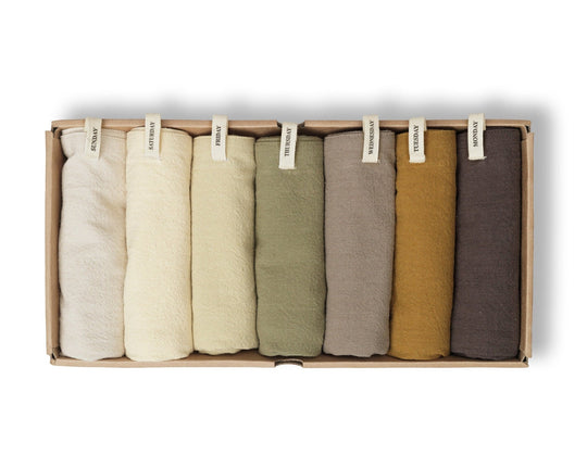 Day Tea Towel - Set of 7 - Ferm Living - Kitchen & Dining - Calm - HORNE