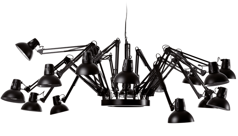 Dear Ingo Chandelier - Moooi - Chandeliers - Black - HORNE