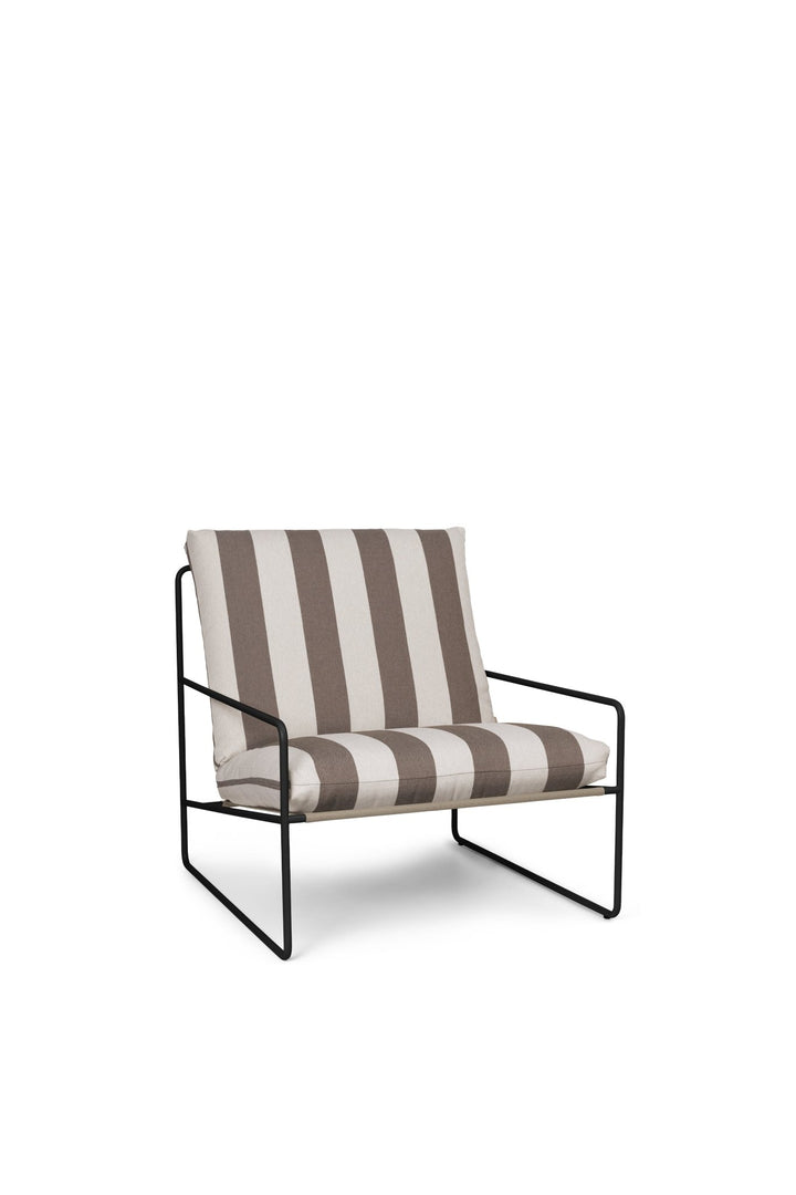 Desert Sofa 1 - Seater - Ferm Living - Sofas - Black/ Chocolate - HORNE