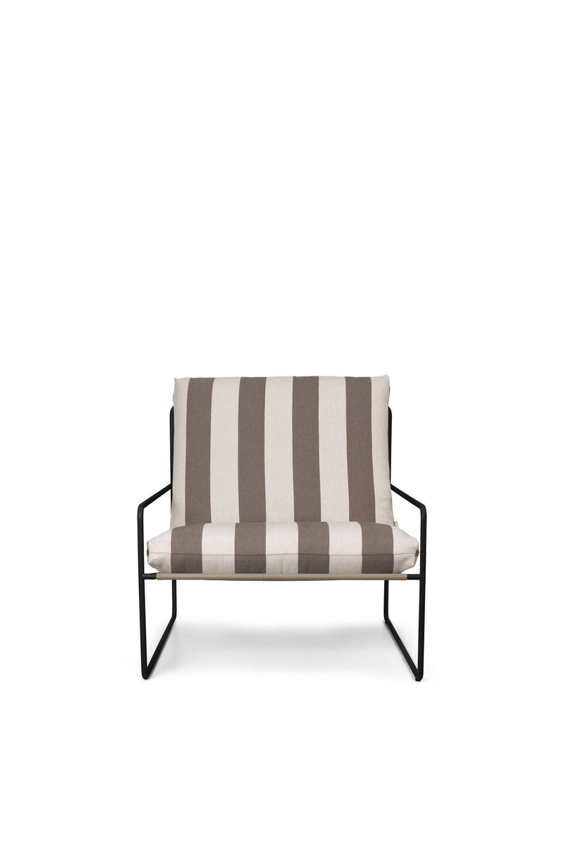 Desert Sofa 1 - Seater - Ferm Living - Sofas - Black/ Chocolate - HORNE