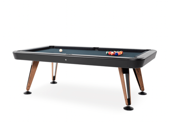 Diagonal RS Barcelona Pool Table - Games + Recreation - 7 ft - Iroko - Black - HORNE
