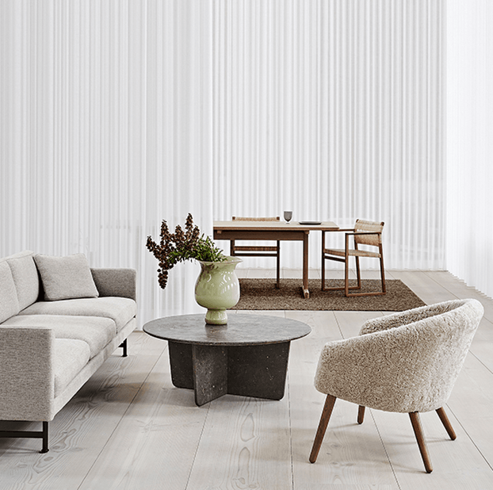 Ditzel Lounge Chair - Lacquered Oak - Fredericia - Chairs - HORNE
