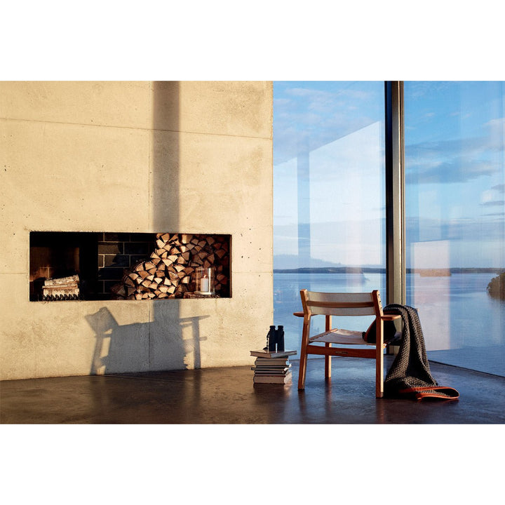 Djuro Lounge Chair - Teak & Fabric