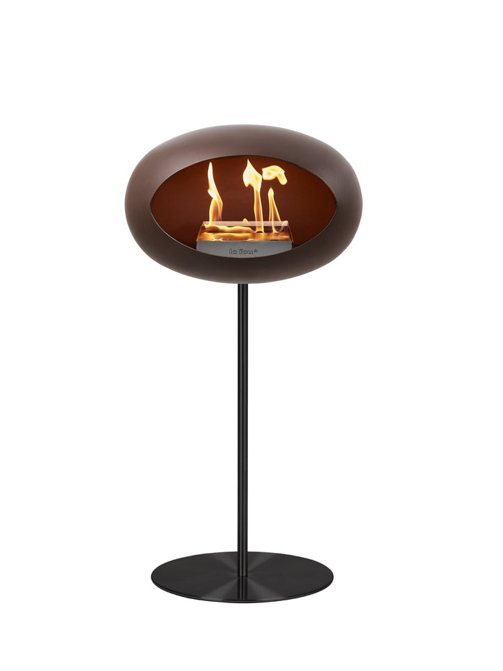 Dome - Steel High - Le Feu - Fire Pits + Grills - Mocca Dome - Black Pole - Black Plate - HORNE