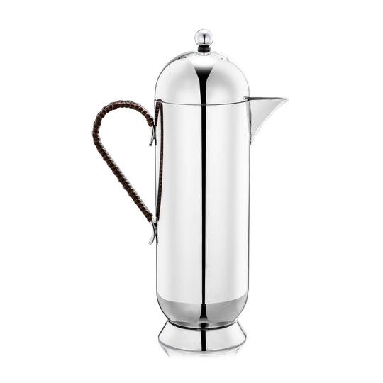 Domus Large Cafetiere - Nick Munro - Coffee + Tea - Wicker - HORNE
