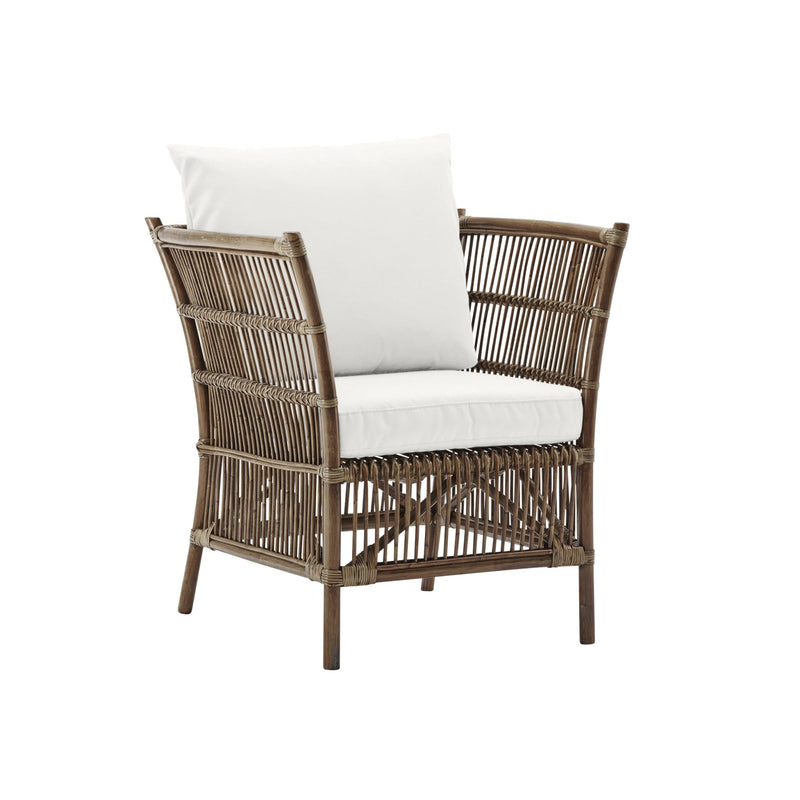 Donatello Chair - Sika Design - Chairs - Antique - Sunbrella Sailcloth Seagull - HORNE