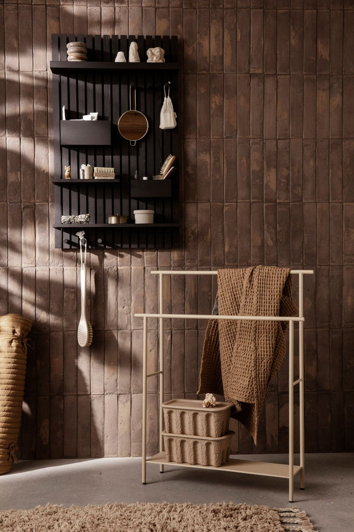 Dora Towel Stand - Ferm Living - Shelving - White - HORNE