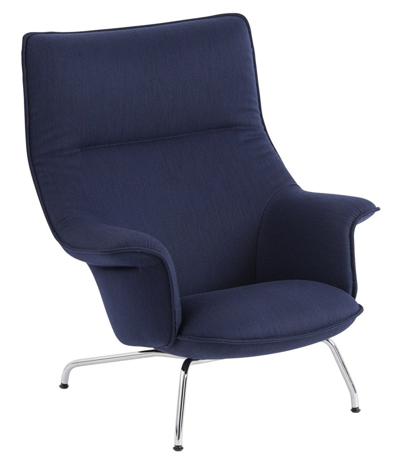 Doze Lounge Chair - Muuto - Chairs - Ocean 80/Anthracite Black - HORNE