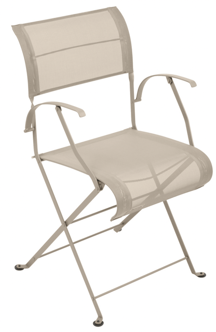 Dune Armchair - Stereo Fabric - Set of 2 - Fermob - Outdoor Furniture - Nutmeg - HORNE