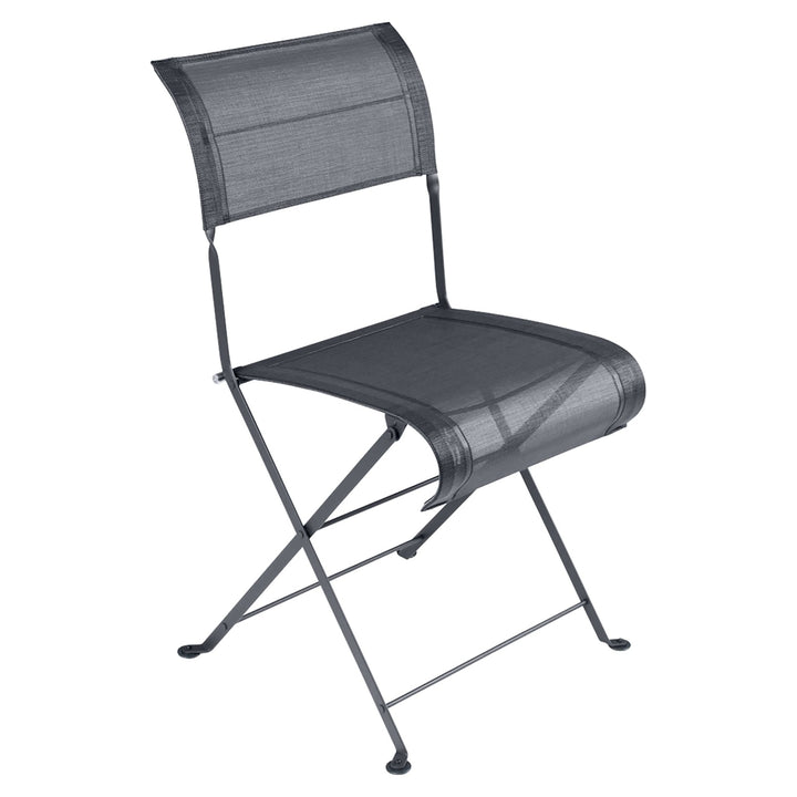 Dune Side Chair - Stereo Fabric - Set of 2 - Fermob - Outdoor Furniture - Anthracite - HORNE