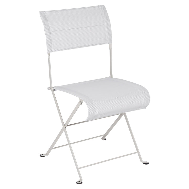 Dune Side Chair - Stereo Fabric - Set of 2 - Fermob - Outdoor Furniture - Clay Grey - HORNE