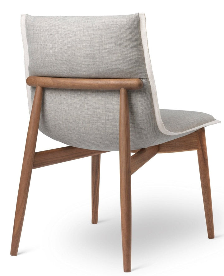 E004 Embrace Chair - Carl Hansen & Son - Chairs - Oiled Walnut/Clara 144 Fabric - HORNE