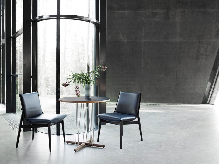 E004 Embrace Chair - Carl Hansen & Son - Chairs - Oiled Walnut/Clara 144 Fabric - HORNE