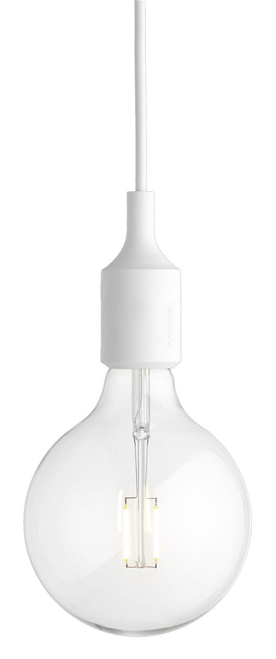 E27 Pendant Lamp - Muuto - Pendants - White - HORNE