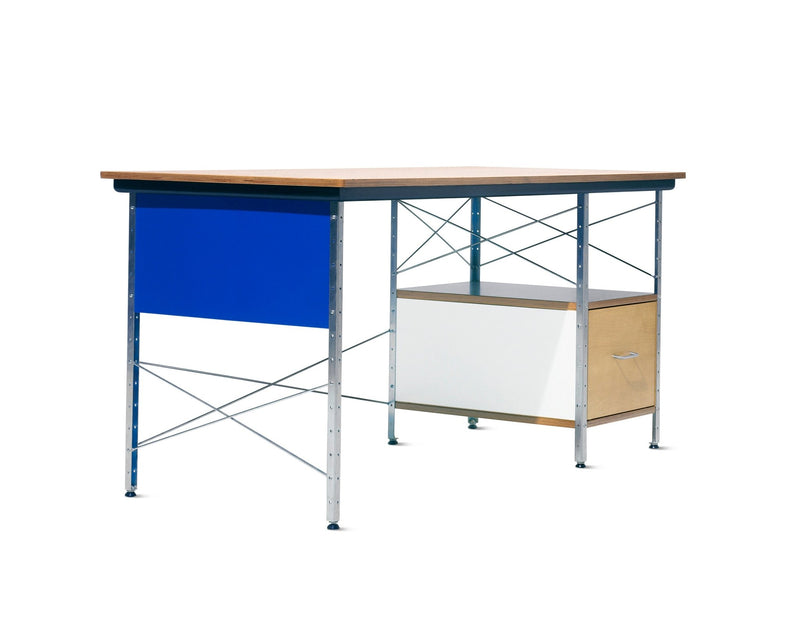 Eames® Desk Unit - Herman Miller® - Desks - Right - Hand File Drawer - Black - Multicolor - HORNE