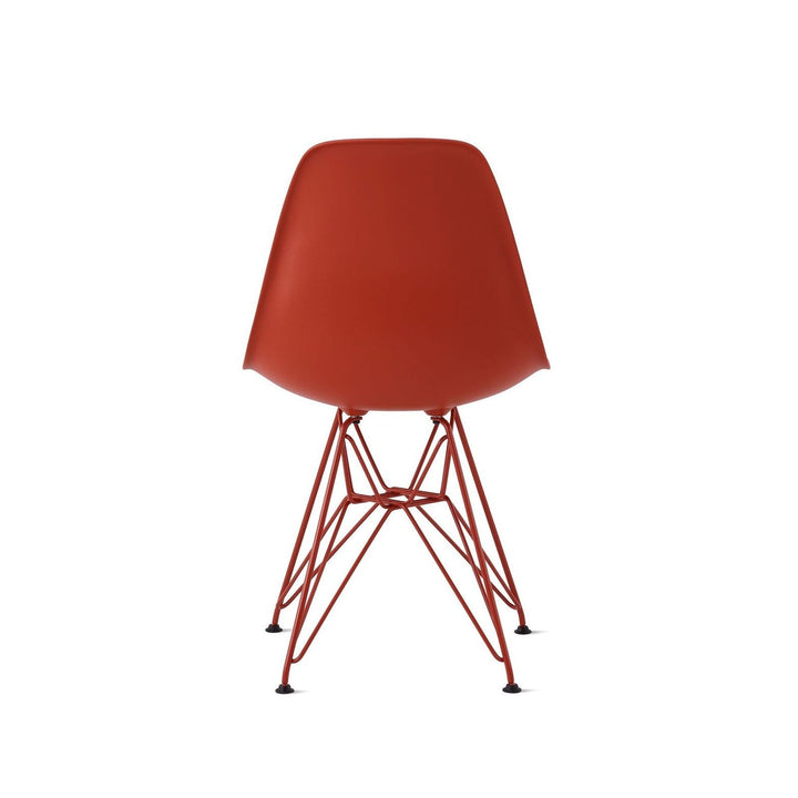 Eames® Molded Plastic Side Chair, Herman Miller x HAY - Herman Miller® - Chairs - Iron Red - HORNE