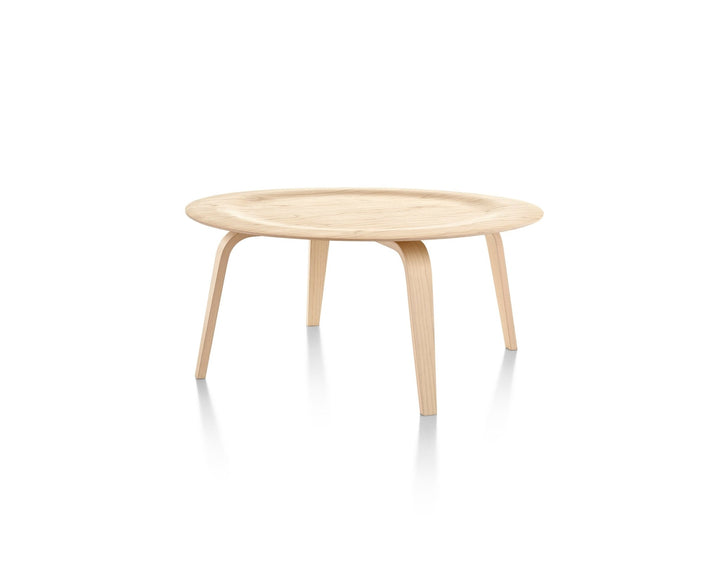 Eames® Molded Plywood Coffee Table - Wood Base - Herman Miller® - Tables - White Ash - HORNE