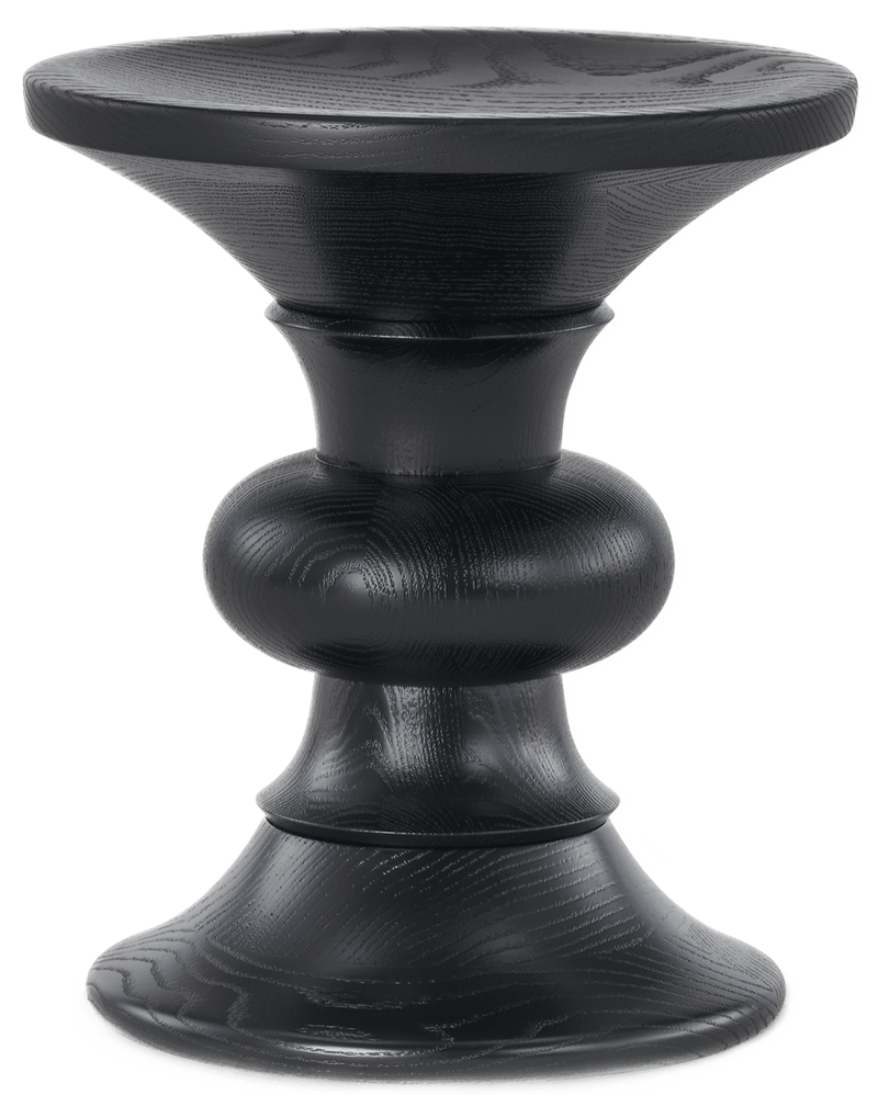 Eames® Turned Stool - Shape B - Herman Miller® - Stools + Benches + Ottomans - Walnut - HORNE