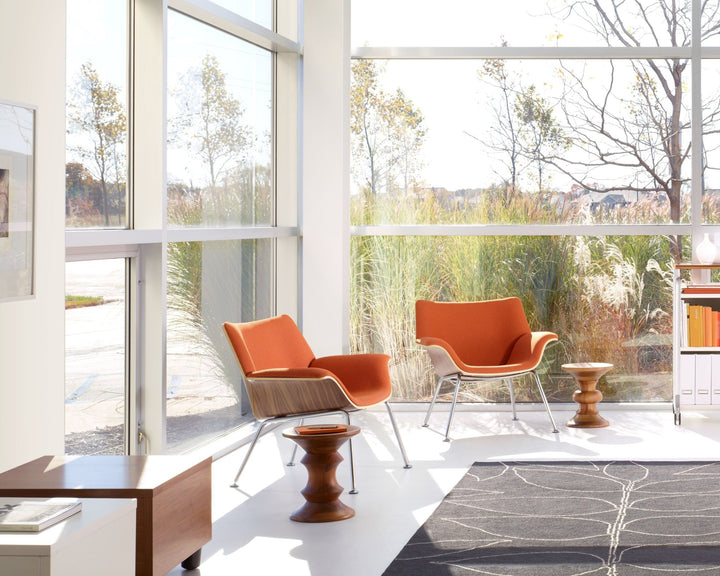Eames® Turned Stool - Shape B - Herman Miller® - Stools + Benches + Ottomans - Ebony - HORNE