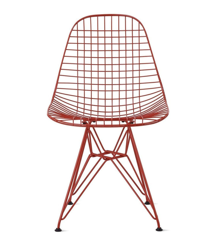 Eames® Wire Chair, Herman Miller x HAY - Herman Miller® - Chairs - Iron Red - No Cushion - HORNE
