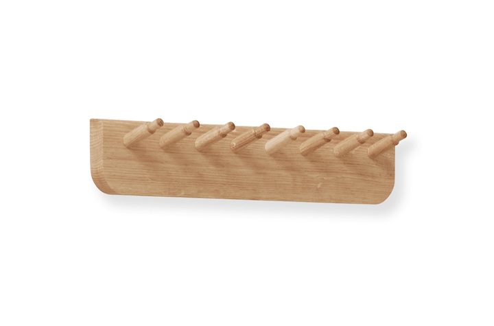 Echo Coatrack - Form + Refine - Coat + Key Racks - Small - White Oiled Oak - HORNE