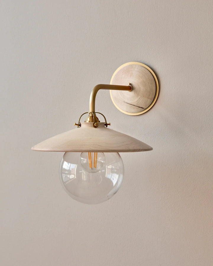 Edmund Sconce - Lostine - Wall Sconces - Black Walnut - HORNE