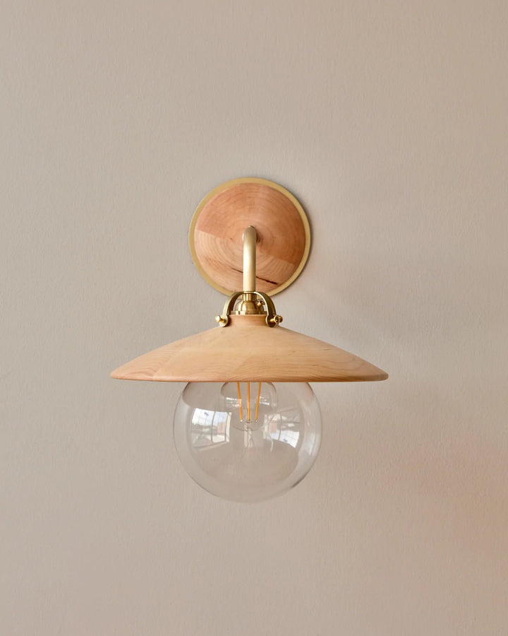 Edmund Sconce - Lostine - Wall Sconces - Black Walnut - HORNE