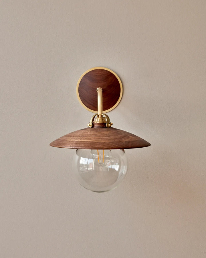 Edmund Sconce - Lostine - Wall Sconces - Black Walnut - HORNE