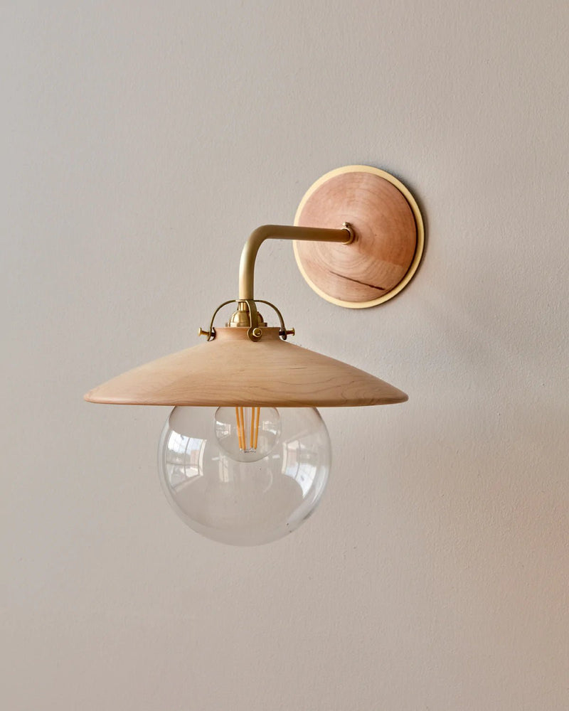 Edmund Sconce - Lostine - Wall Sconces - Clear Maple - HORNE
