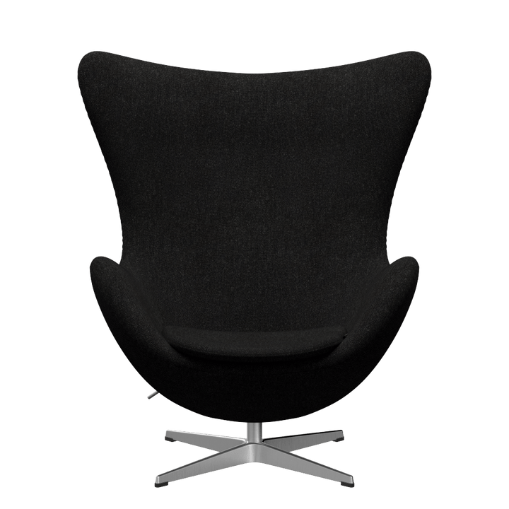 Egg™ Lounge Chair - Fritz Hansen - Chairs - Hallingdal 180 - Satin Polished Aluminum - HORNE