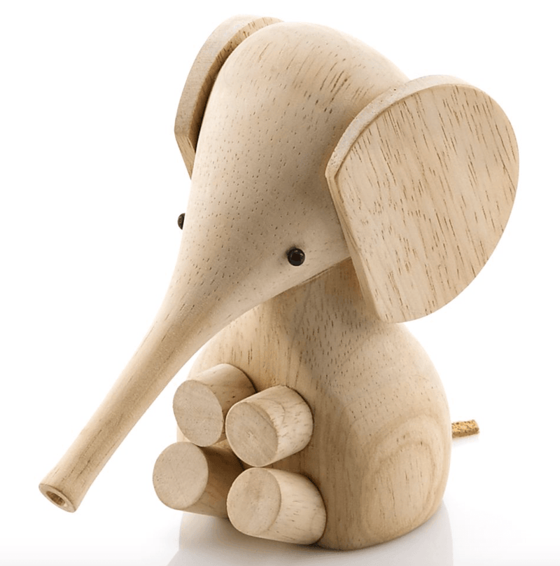 Elephant Collection - Lucie Kaas - Art + Objects - Smoked Oak - HORNE