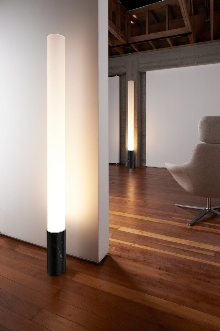 Elise Table Lamp - Marble - Pablo Designs - Table + Task - White Marble - HORNE