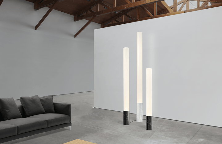 Elise Table Lamp - Marble - Pablo Designs - Table + Task - White Marble - HORNE