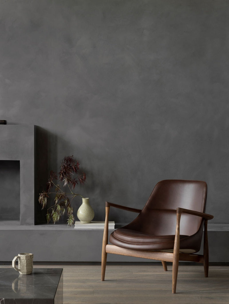 Elizabeth Lounge Chair - Audo Copenhagen Chairs - Natural Oak - Dunes Leather - Cognac - HORNE