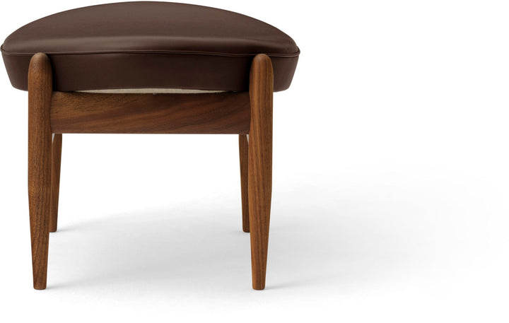 Elizabeth Ottoman - Audo Copenhagen - Stools + Benches + Ottomans - Natural Oak - Dunes Leather - Cognac - HORNE