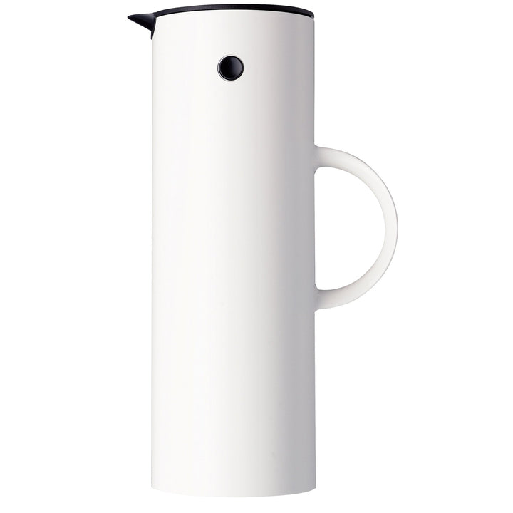 EM77 Vacuum Jug - 33.8 oz - Stelton - Coffee + Tea - White - HORNE
