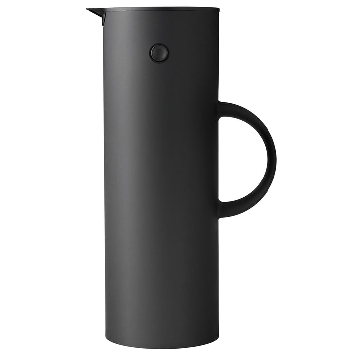 EM77 Vacuum Jug - 33.8 oz - Stelton - Coffee + Tea - Soft Black - HORNE