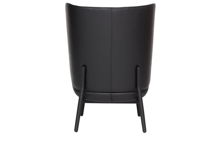 Enclose Armchair - Fogia - Chairs - Barnum - Pine - Black - HORNE