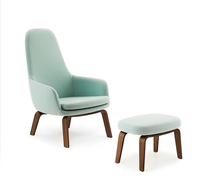 Normann Copenhagen Era Lounge Chair High - Wood Legs