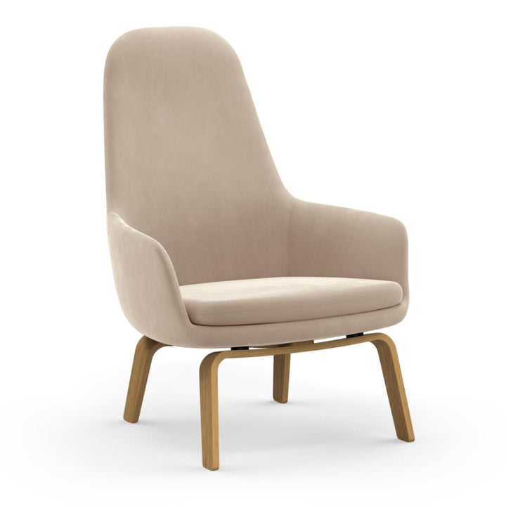 Normann Copenhagen Era Lounge Chair High - Wood Legs