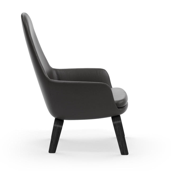 Normann Copenhagen Era Lounge Chair High - Wood Legs