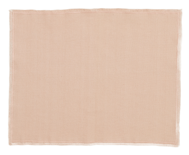 Essential Cotton Placemat - Set of 4 - Hawkins New York - Kitchen + Table Linens - Blush - HORNE