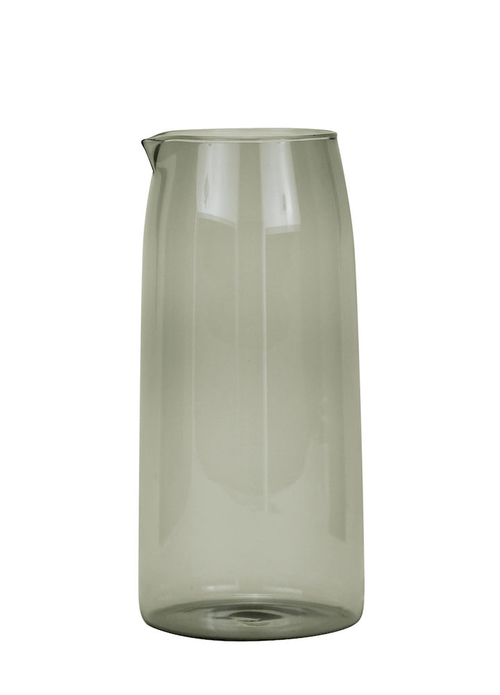 Essential Glassware Pitcher - Hawkins New York - Carafes + Pitchers - Smoke - HORNE