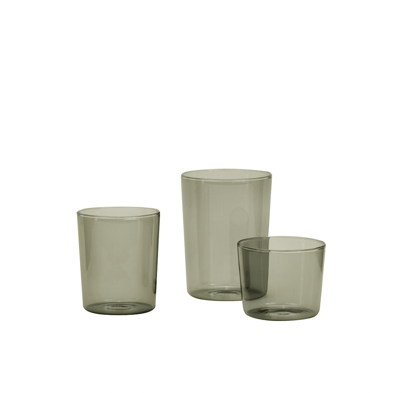 Essential Glassware - Set of 4 - Hawkins New York - Drinkware - Small - Smoke - HORNE