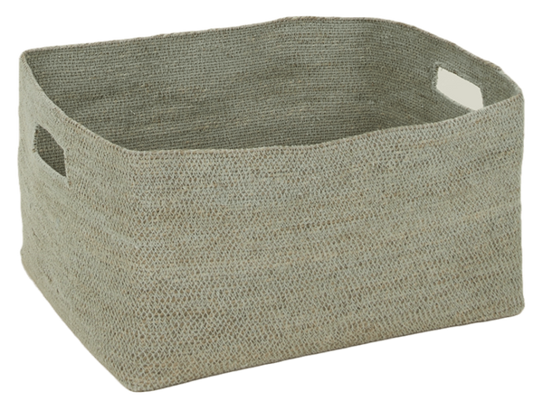 Essential Low Basket - Hawkins New York - Storage + Organization - Sky - HORNE
