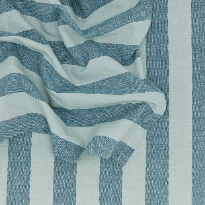 Essential Striped Dinner Napkin - Set of 4 - Hawkins New York - Kitchen + Table Linens - Olive/ Sage - HORNE