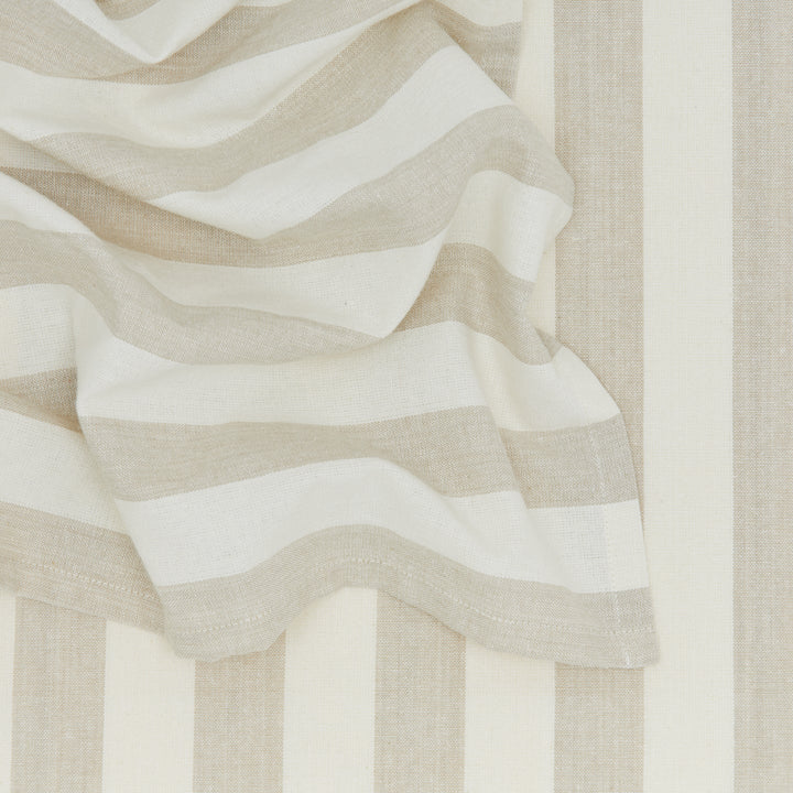 Essential Striped Dinner Napkin - Set of 4 - Hawkins New York - Kitchen + Table Linens - Olive/ Sage - HORNE