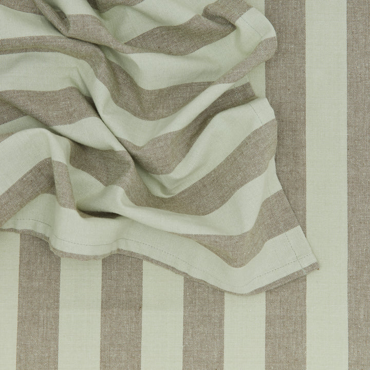 Essential Striped Dinner Napkin - Set of 4 - Hawkins New York - Kitchen + Table Linens - Olive/ Sage - HORNE